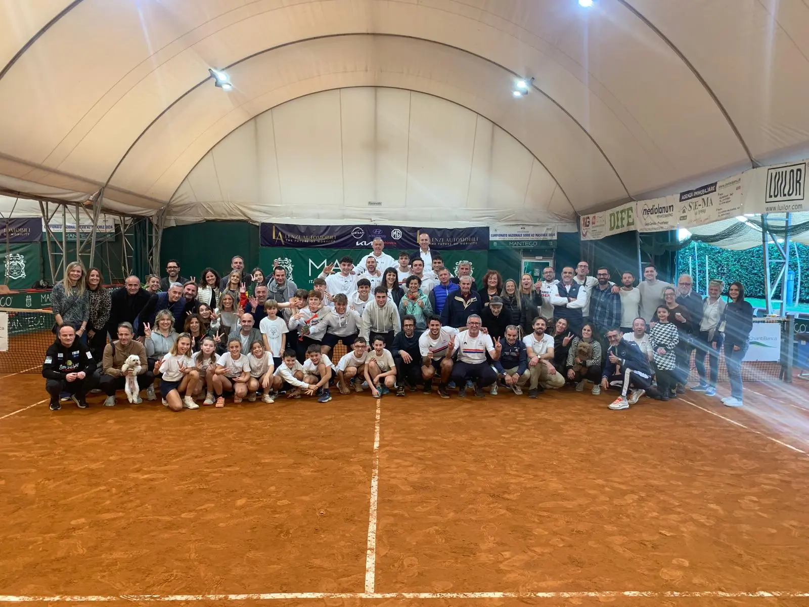 Tennis, Tc Bisenzio sconfitto dal Ct Reggio al doppio di spareggio