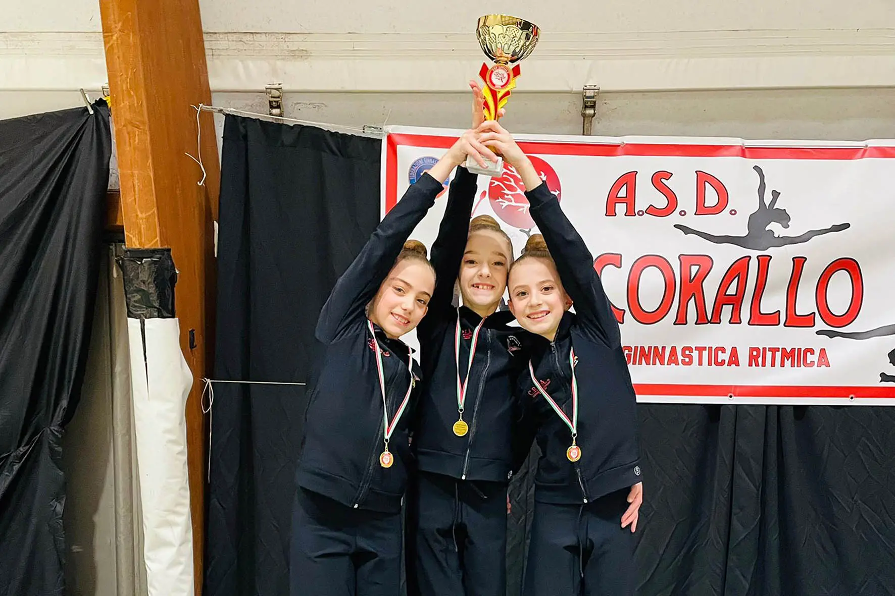 Secondo posto per la Ginnastica Petrarca con la squadra Allieve - Gold2