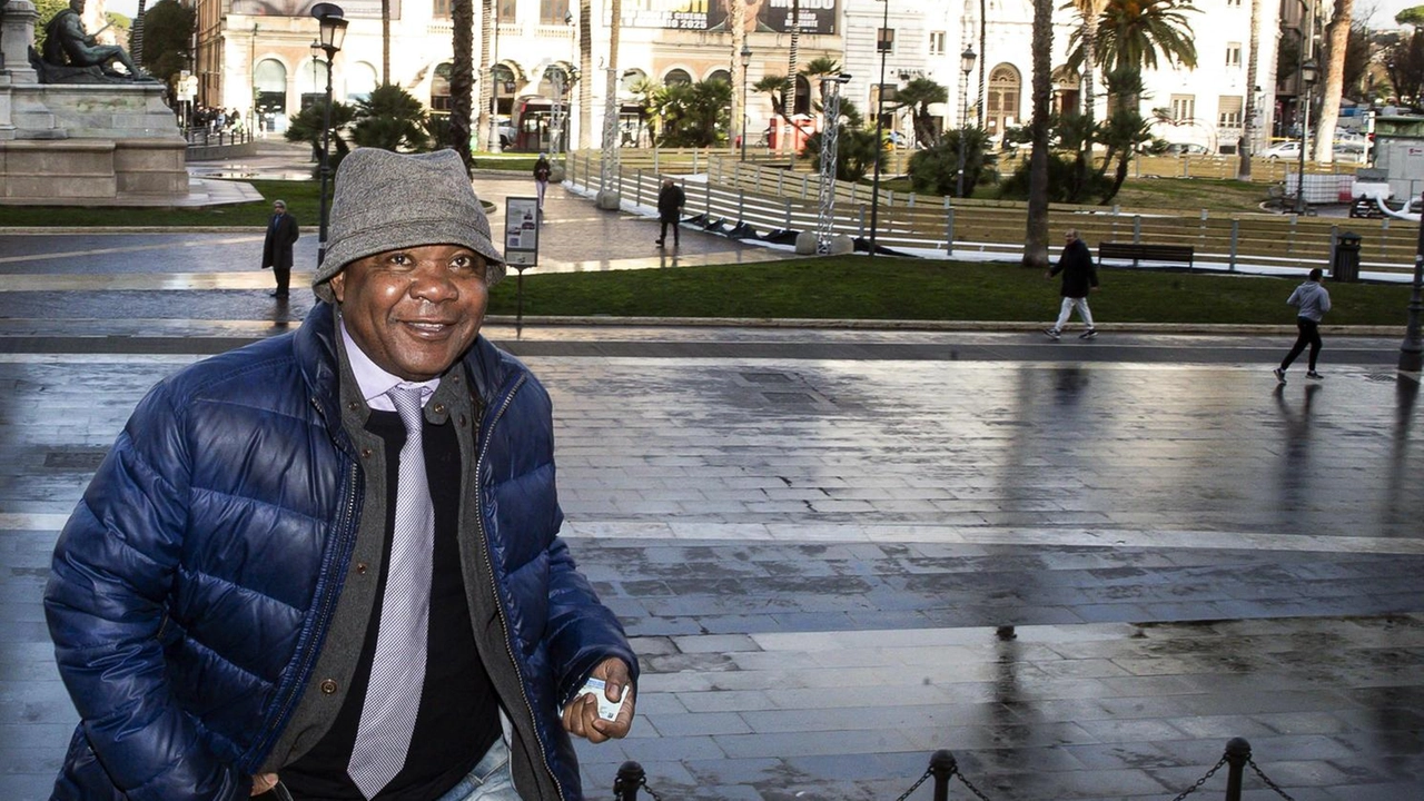 Patrick Lumumba ieri a Roma per la sentenza della Cassazione