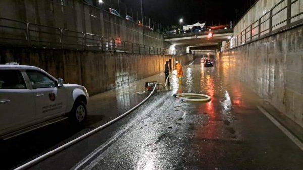 Forti temporali ieri sera in Valdarno. Problemi a Montevarchi a Castelfranco Piandisco’