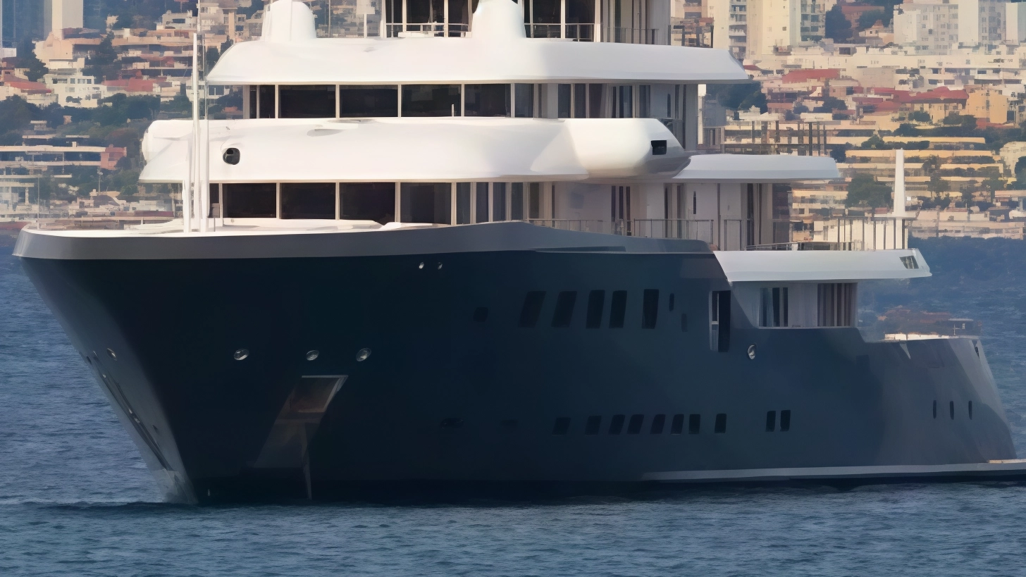 Il super yacht accende  la fantasia