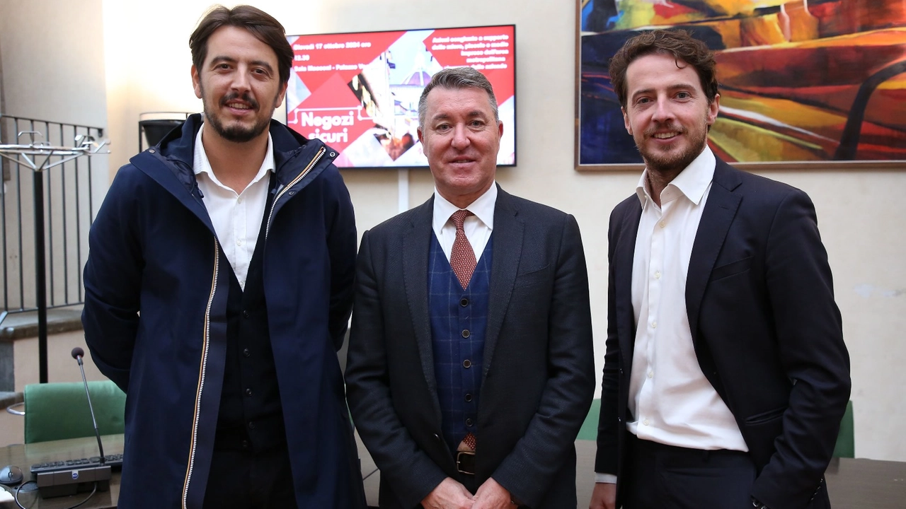 Andrea Giorgio, Massimo Manetti e Jacopo Vicini (New Press Photo)