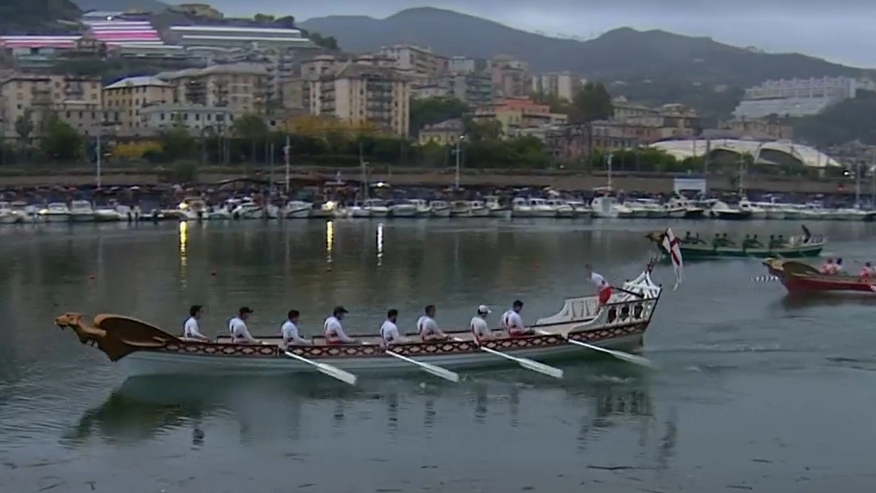 L'arrivo della regata