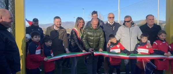 Inaugurato a Montevarchi il nuovo centro sportivo di via Ruini