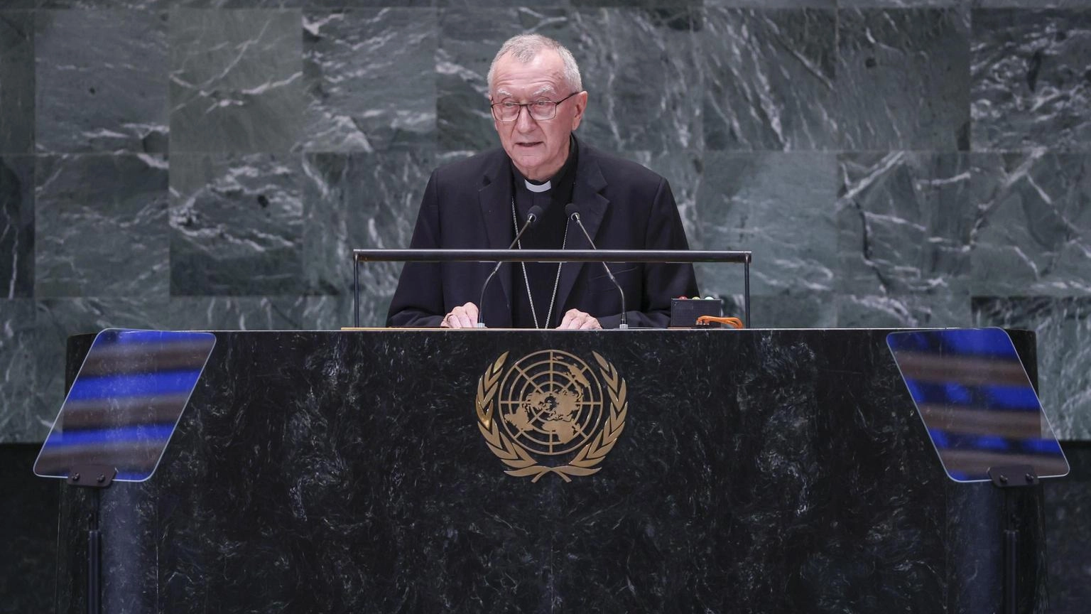 Parolin all'Onu, anche in guerra rispettare diritto umanitario