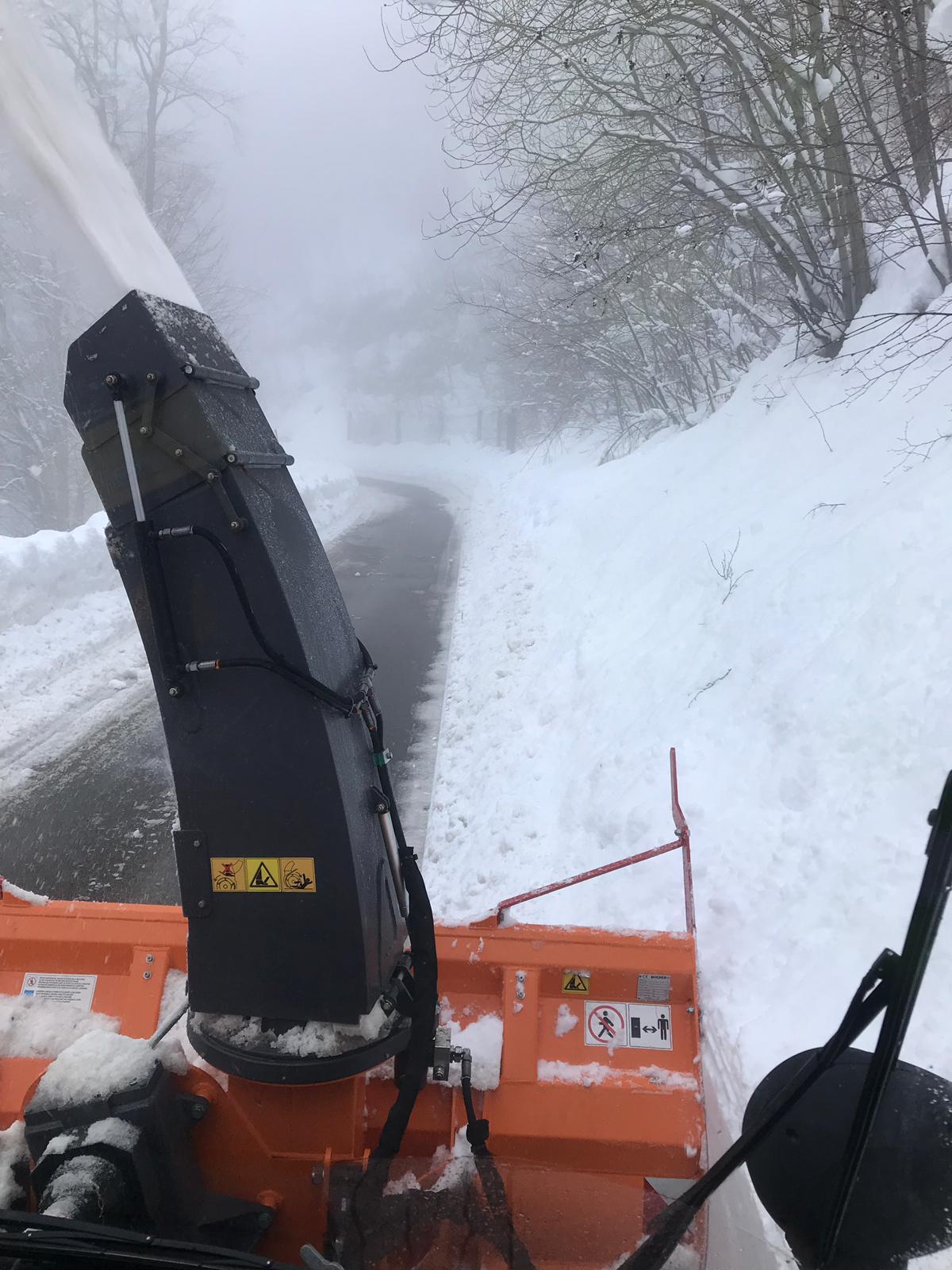 Vento forte e neve: codice giallo esteso a martedì 14 gennaio