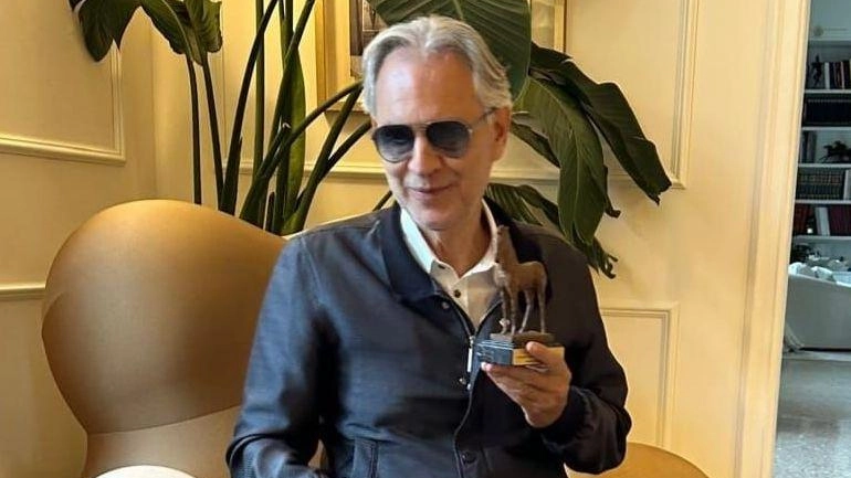 Premio Villa Bertelli. Video di Bocelli