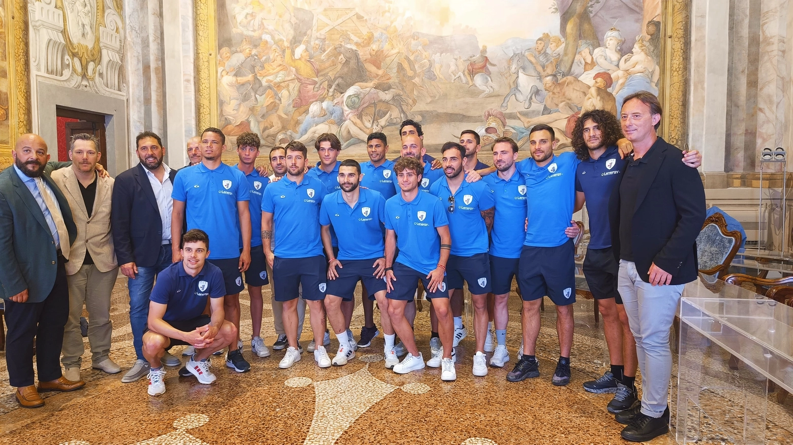 Il Pisa Beach Soccer presentato al Comune di Pisa