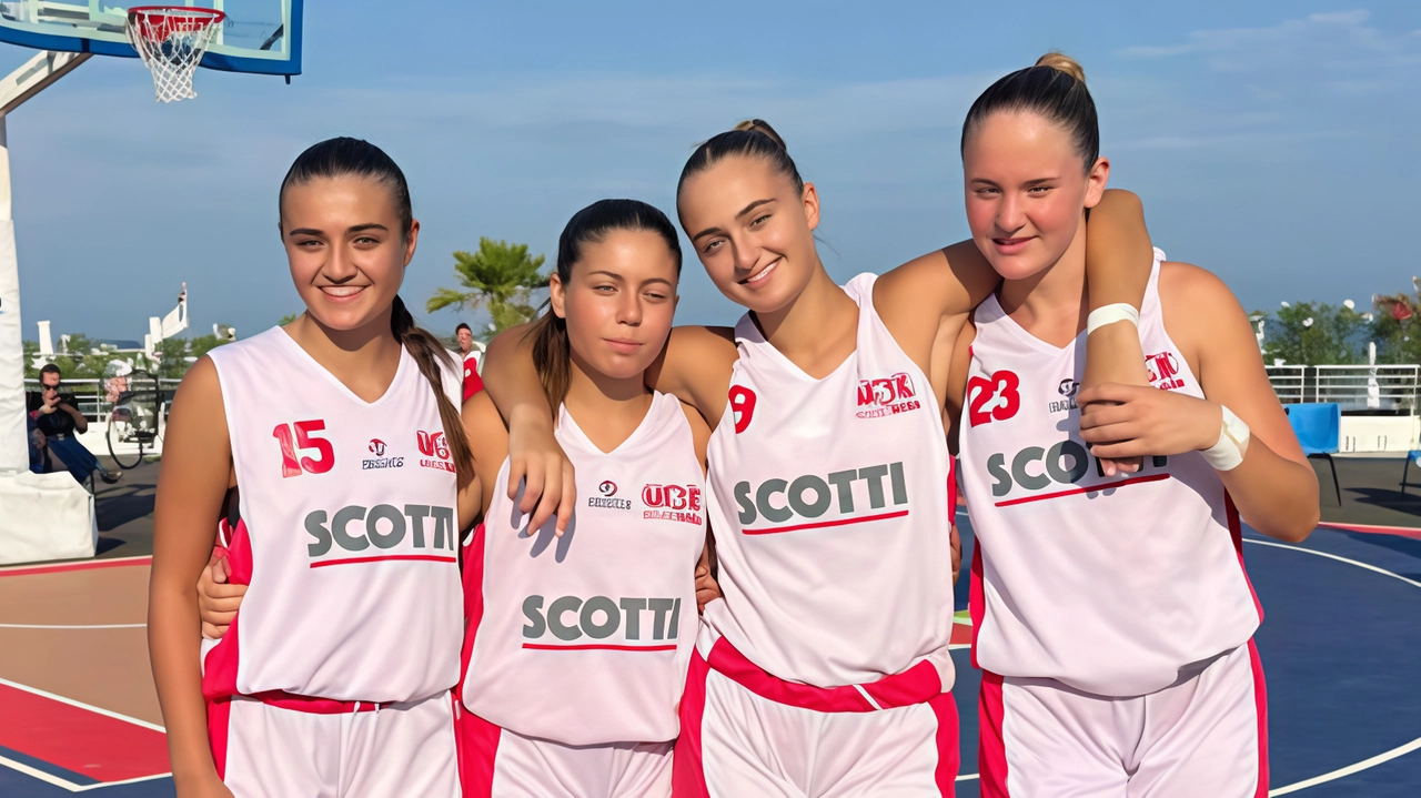 Le 4 ragazze dell’Use Rosa Scotti alle finali nazionali