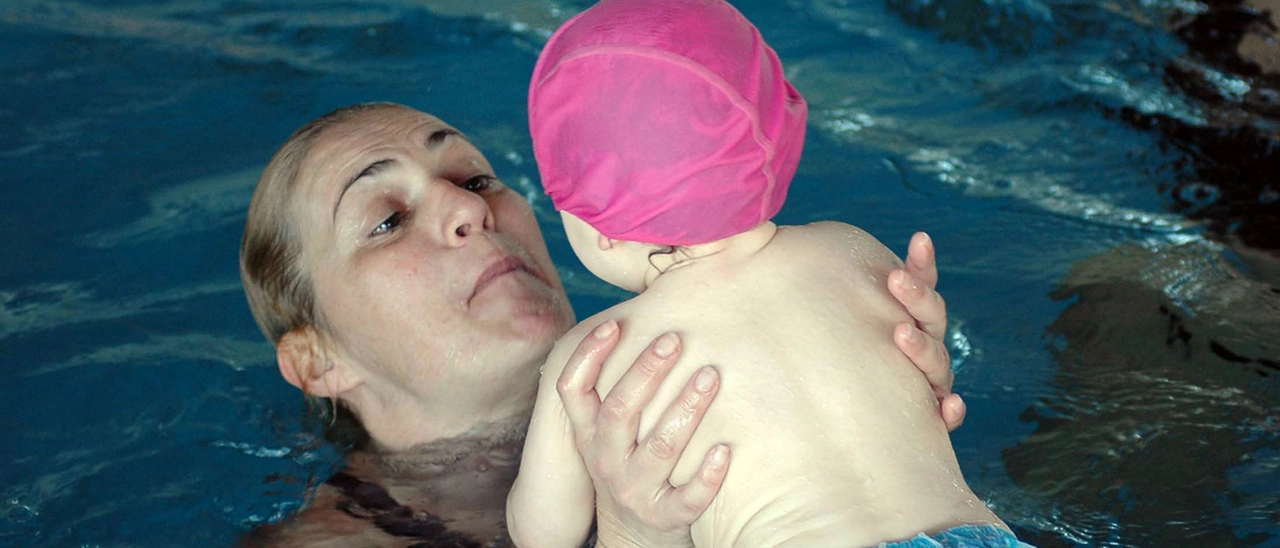 Una mattinata in piscina per i neonati con il Baby Acquatic’s Day