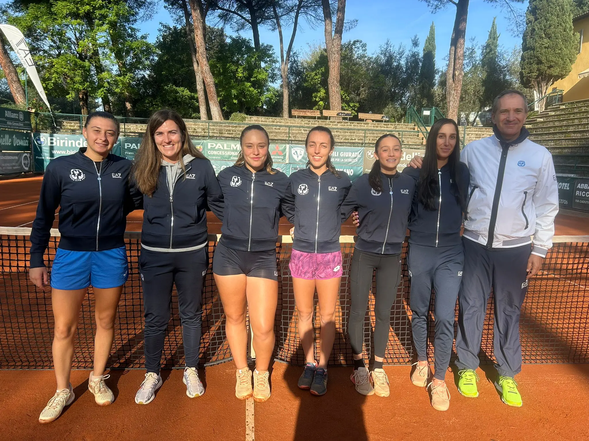 Tennis, Tc Prato rosa e Tc Bisenzio vincono l'ultima giornata del girone di A2