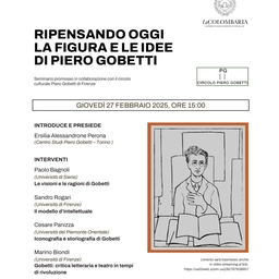 Piero Gobetti, novantanove anni dopo: convegni e seminari per riscoprirne il pensiero