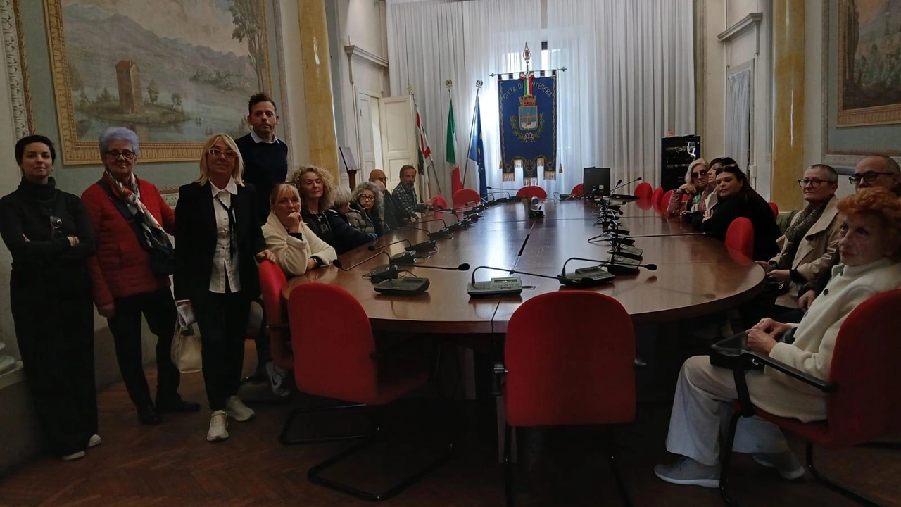 L’incontro ieri nella sala del consiglio comunale