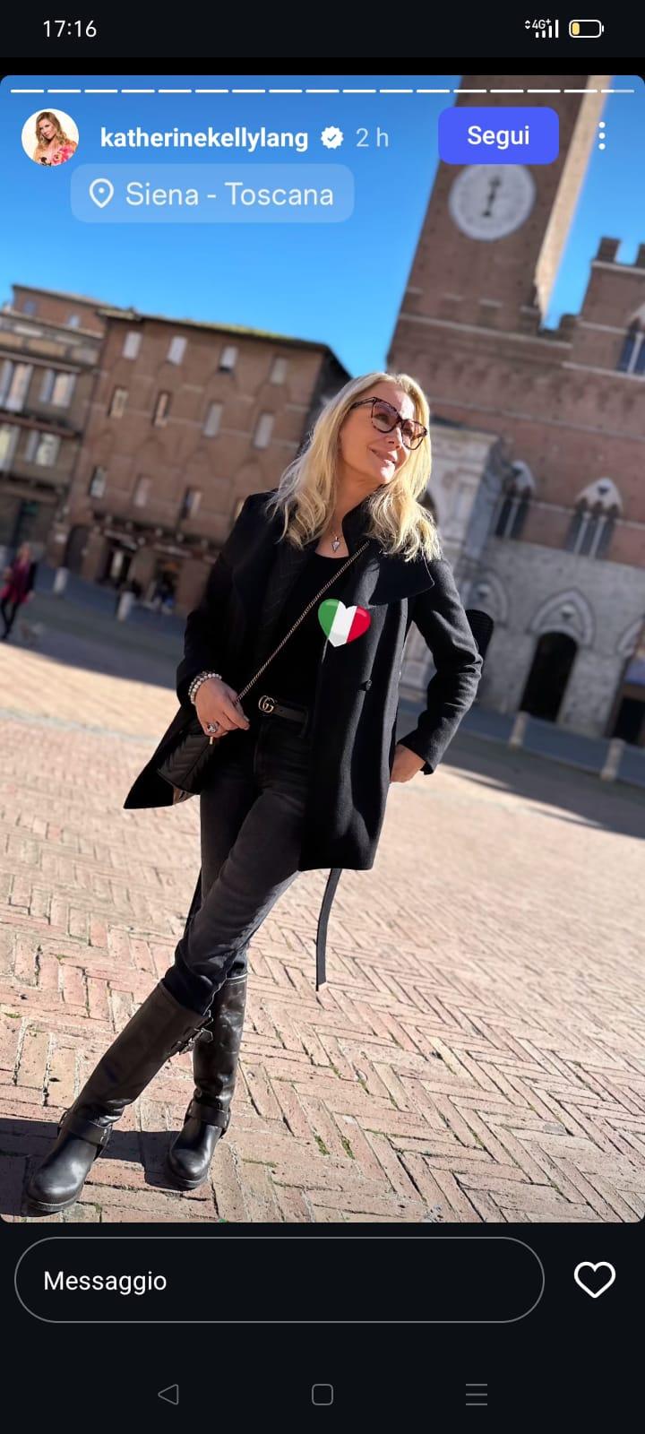 Brooke Logan a Siena: “Progetto segreto”