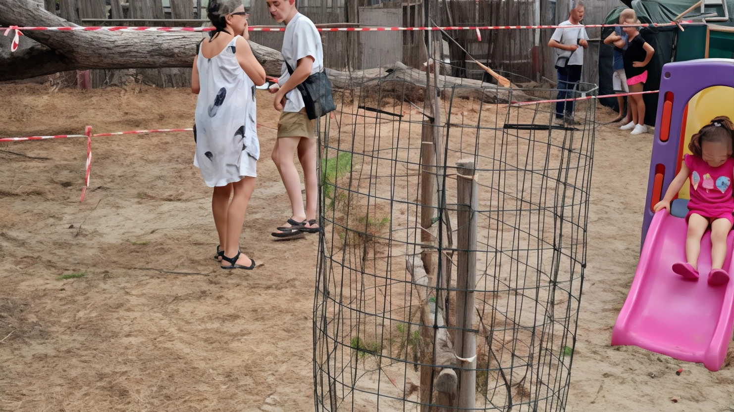 Crolla un pino a pochi metri da un bambino