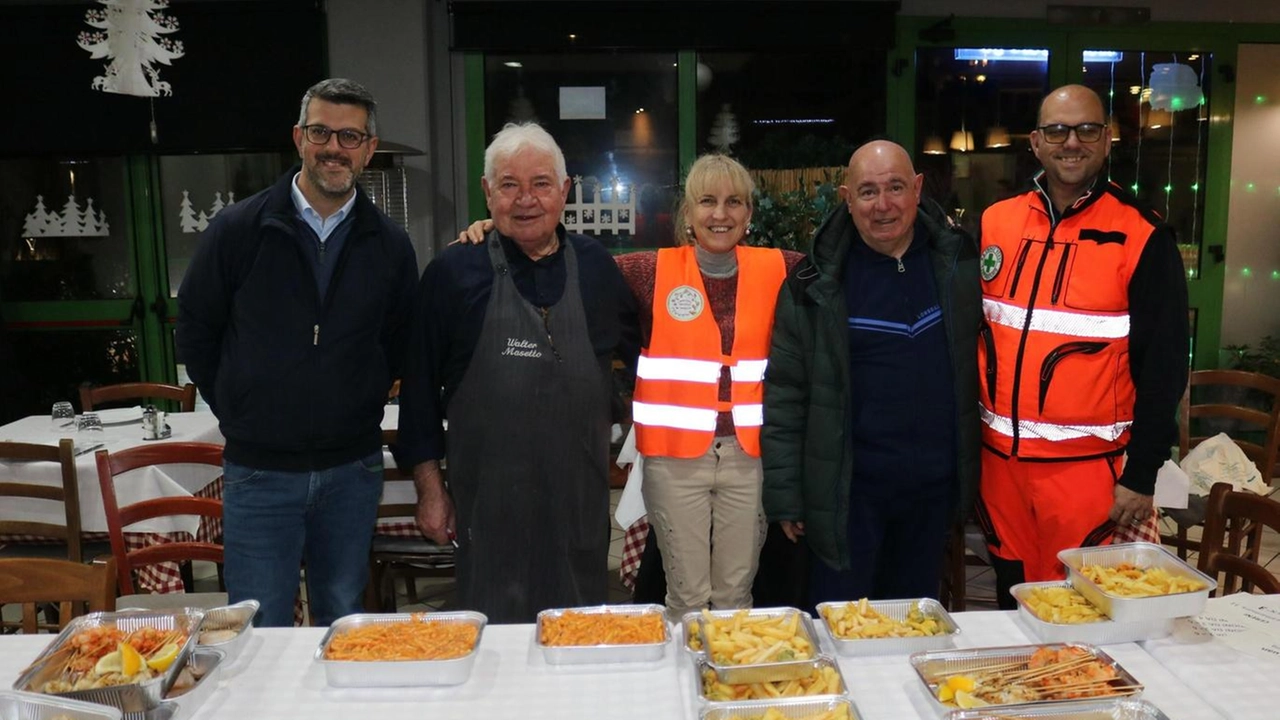 Le festività si sono concluse con un gesto di solidarietà di Walter Maccioni, titolare del ristorante Antico Masetto di Lamporecchio....