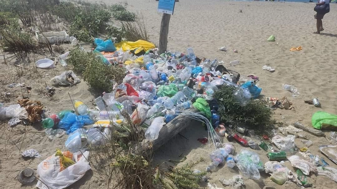 Italia Nostra denuncia lo stato di degrado e incuria della spiaggia della Lecciona