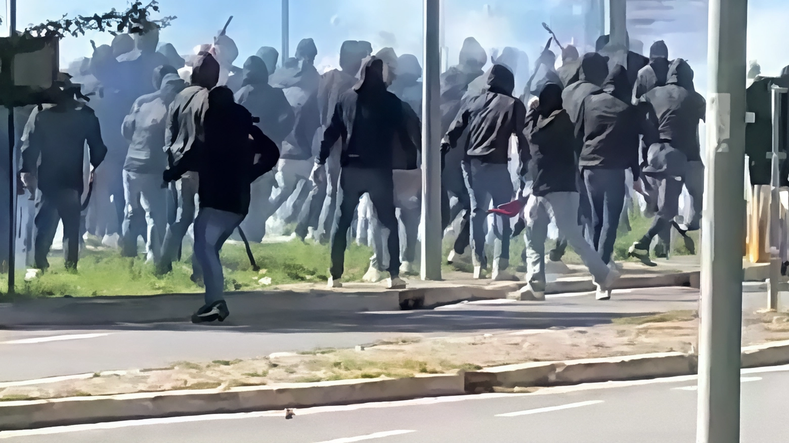 Caos in zona stadio. Scontri  con i ternani. Tre ultras denunciati