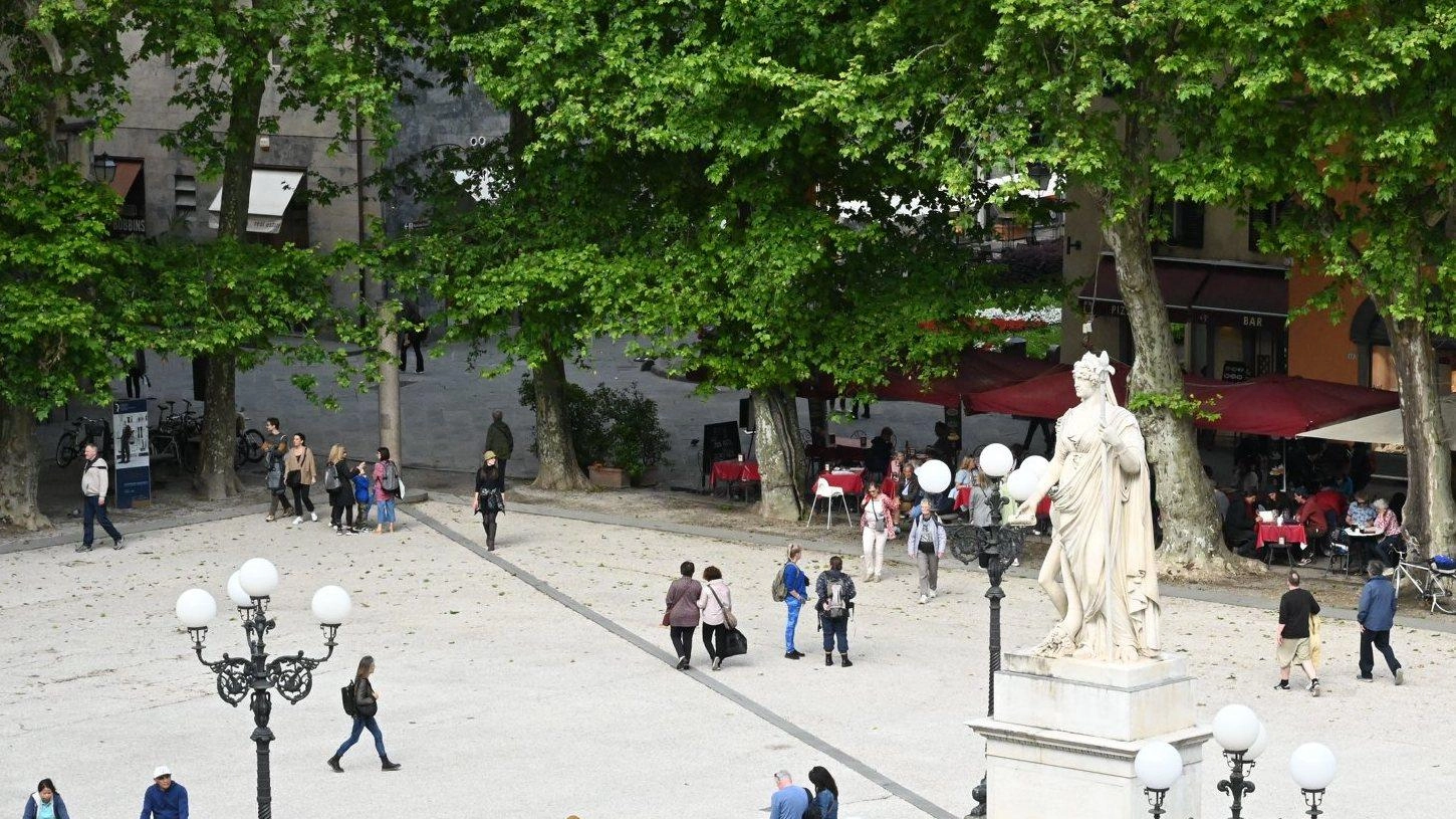 Piazza Napoleone, restyling: "Interventi a cavallo tra i Comics e il Summer"