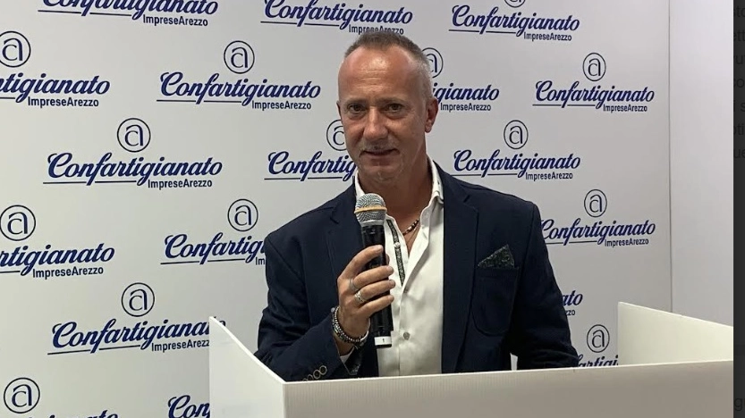 Maurizio Baldi, presidente di Confartigianato Imprese Arezzo