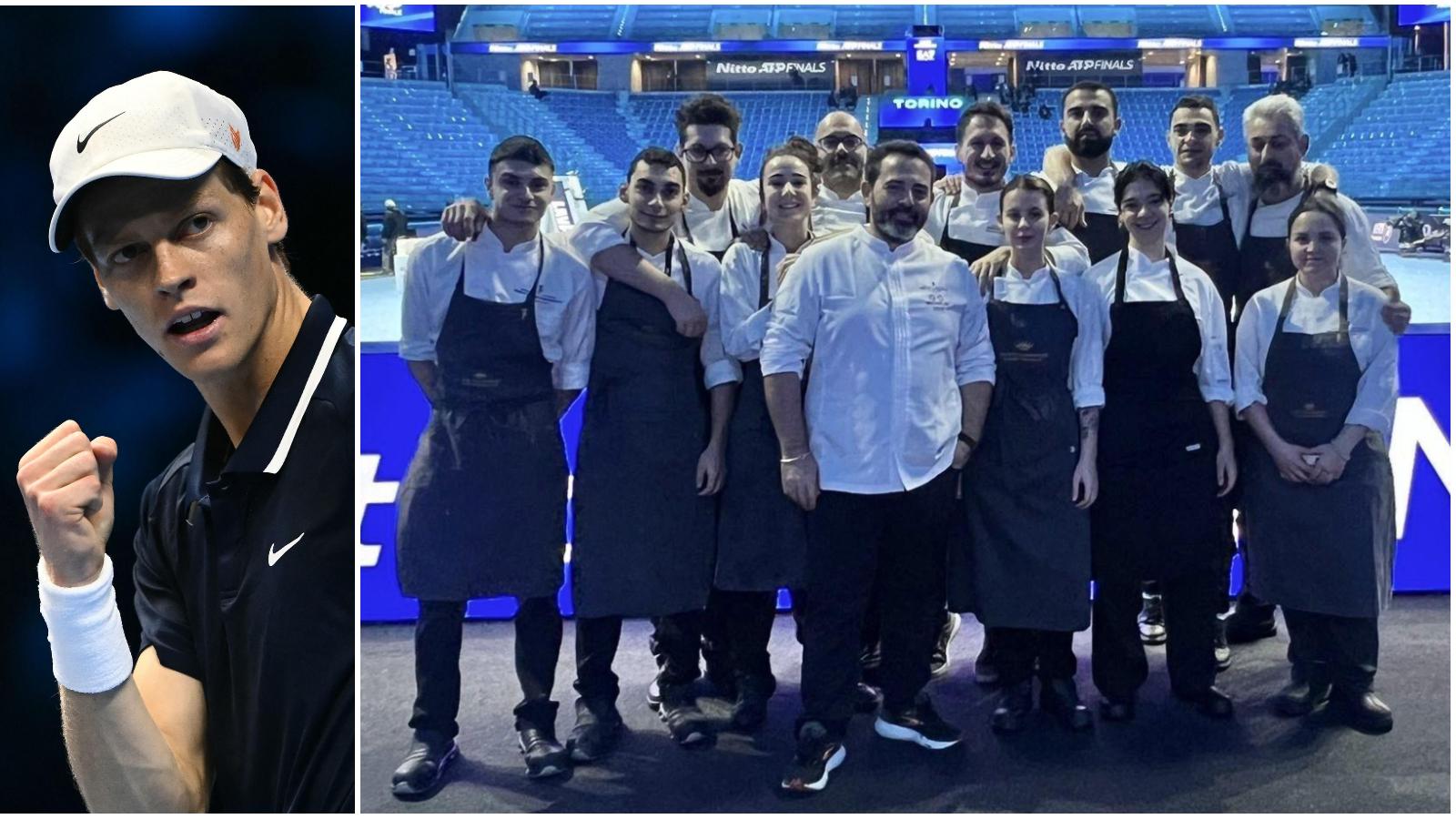 Il Piccolo Principe incanta ovunque: lo chef Mancino cucina per Sinner al Nitto Atp Finals