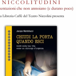 Firenze, presentazione del libro ‘Chiudi la porta quando esci’ al Niccolini