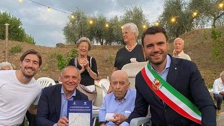 Da sinistra, Francesconi, Menesini, Bruno Simi e il sindaco di Capannori Giordano Del Chiaro