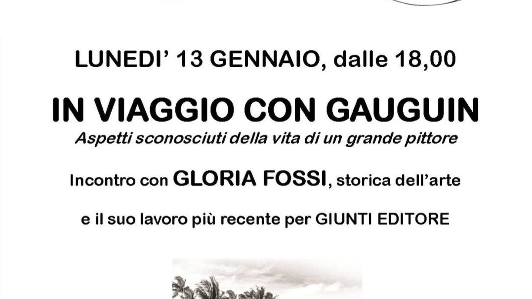 La locandina della Rassegna letteraria al Caffé Giubbe Rosse