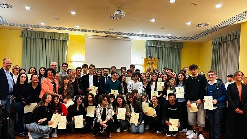 Gli studenti premiati