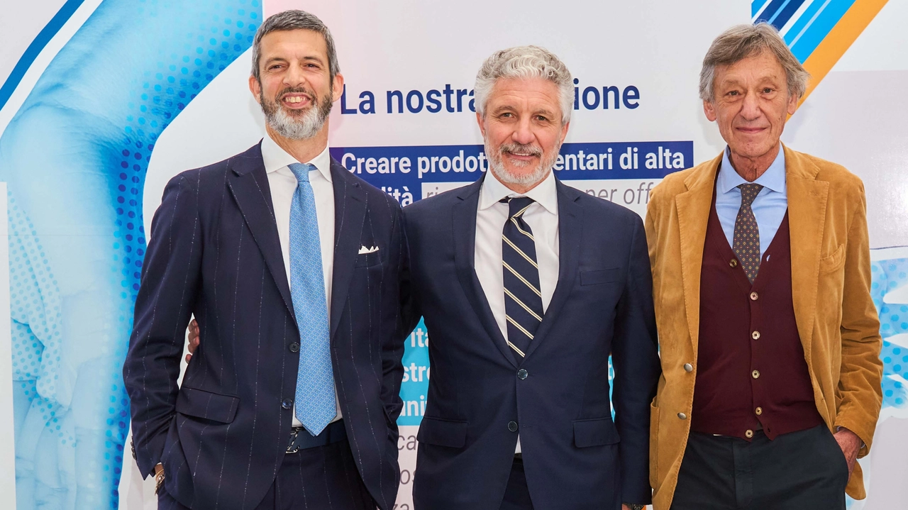 Da sinistra Leonardo Bagnoli, Alessandro Angelon e Marco Bagnoli