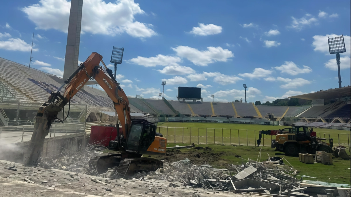 Stadio, vertice al cantiere. Disgelo Comune-Fiorentina. I nodi del cronoprogramma