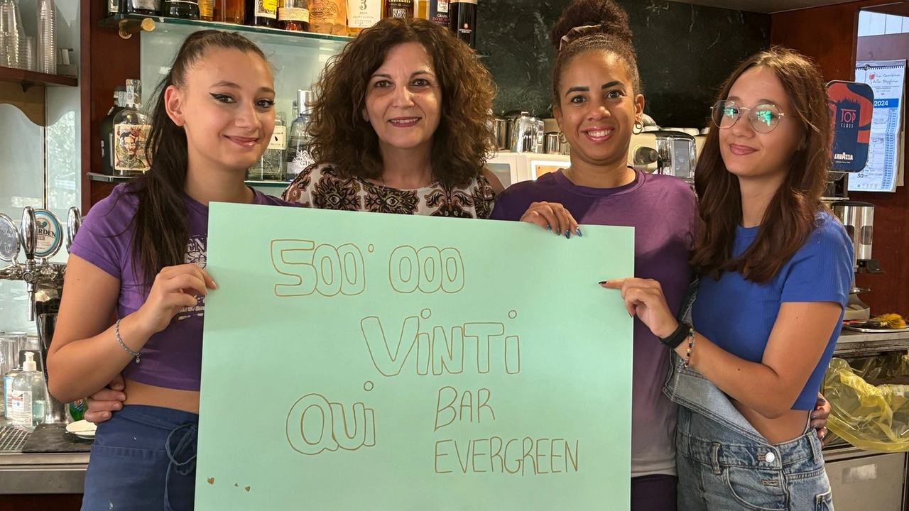 Il Gratta e vinci è stato venduto in piazzale Osteria, all’Evergreen bar, gestito tutto al femminile