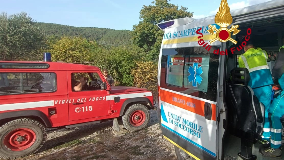 Escursionista salvata dopo la caduta su un sentiero in Mugello