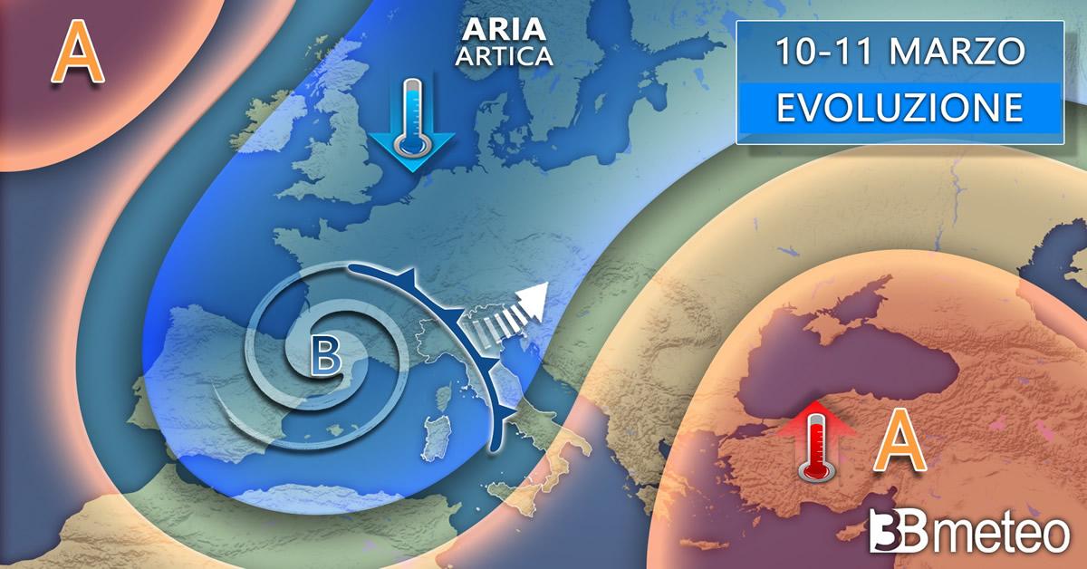 Meteo Toscana, da domenica arriva il maltempo. Lunedì rischio nubifragi