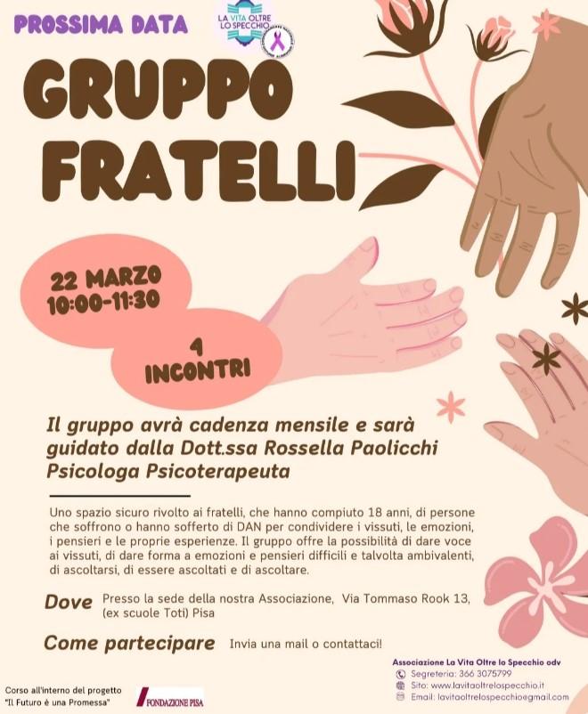 Gruppo Fratelli: uno spazio di supporto per chi convive con i disturbi alimentari