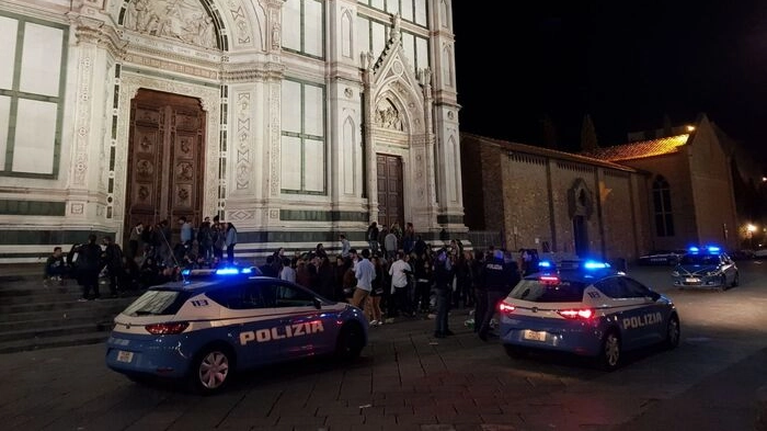 Controlli della polizia a Firenze (Foto archivio)