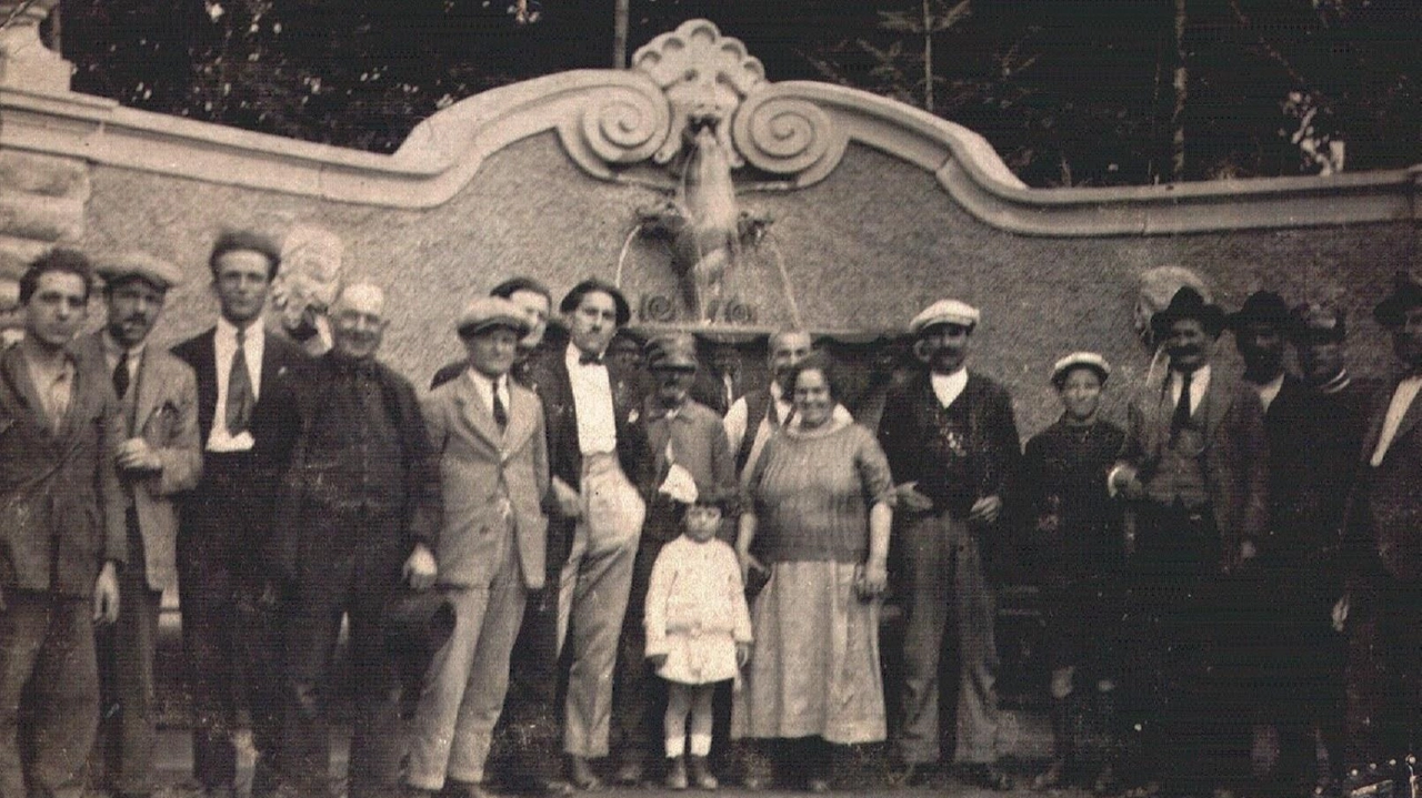 Los catto storico al Saltino del 30 agosto 1924