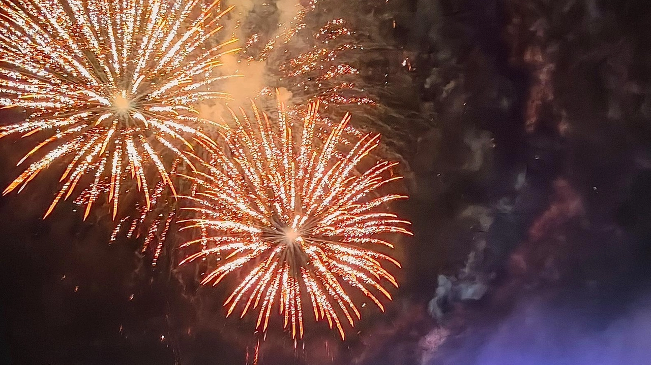 I fuochi d’artificio a Follonica