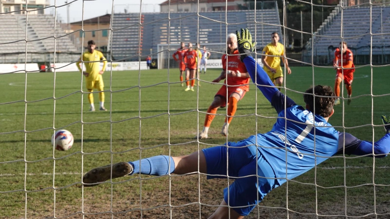 Pistoiese-Lentigione (foto Luca Castellani/FotoCastellani)