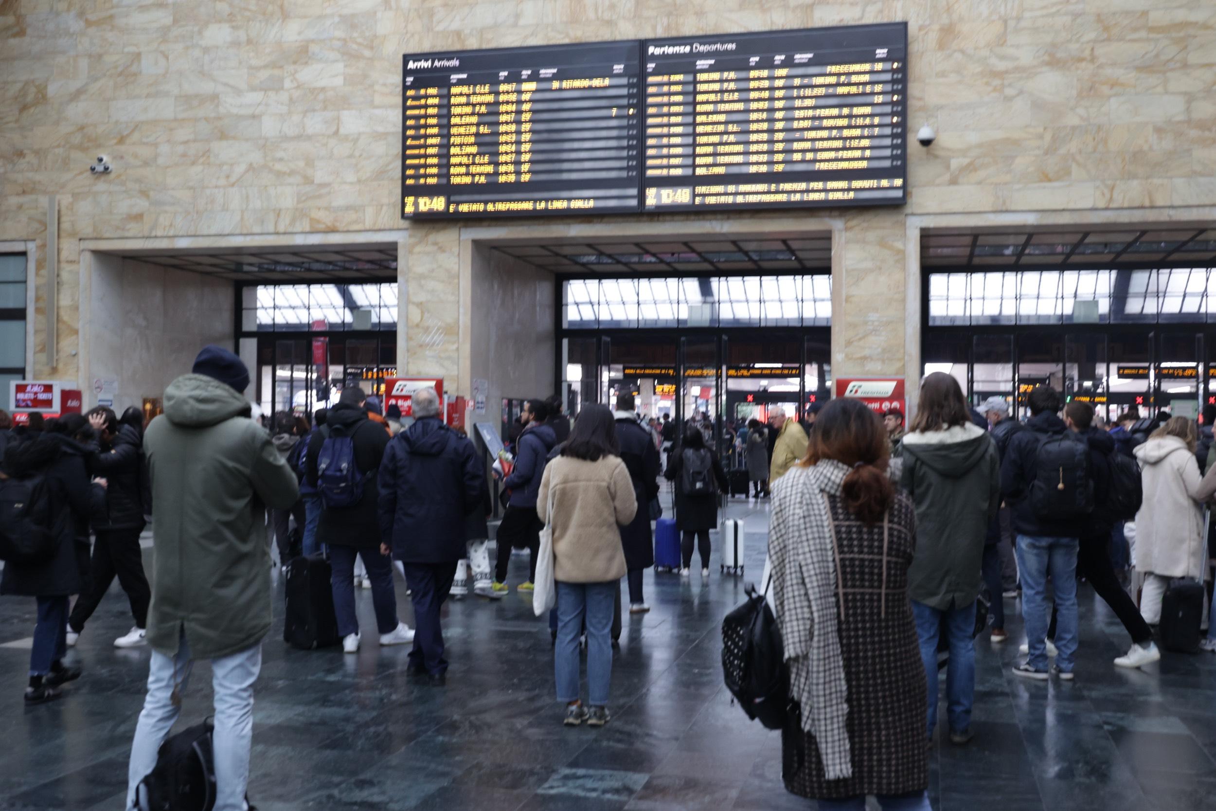 La stazione di Firenze Santa Maria Novella