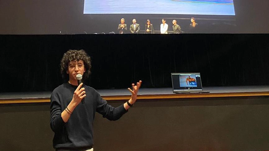 Ludovico Andrenacci, ex studente del Liceo Calvino di Città della Pieve, ha raccontato la sua bella esperienza