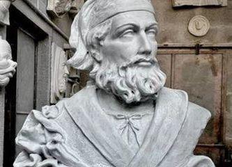 Busto di De Ranieri dedicato a Marco Polo. Donazione alla Cina