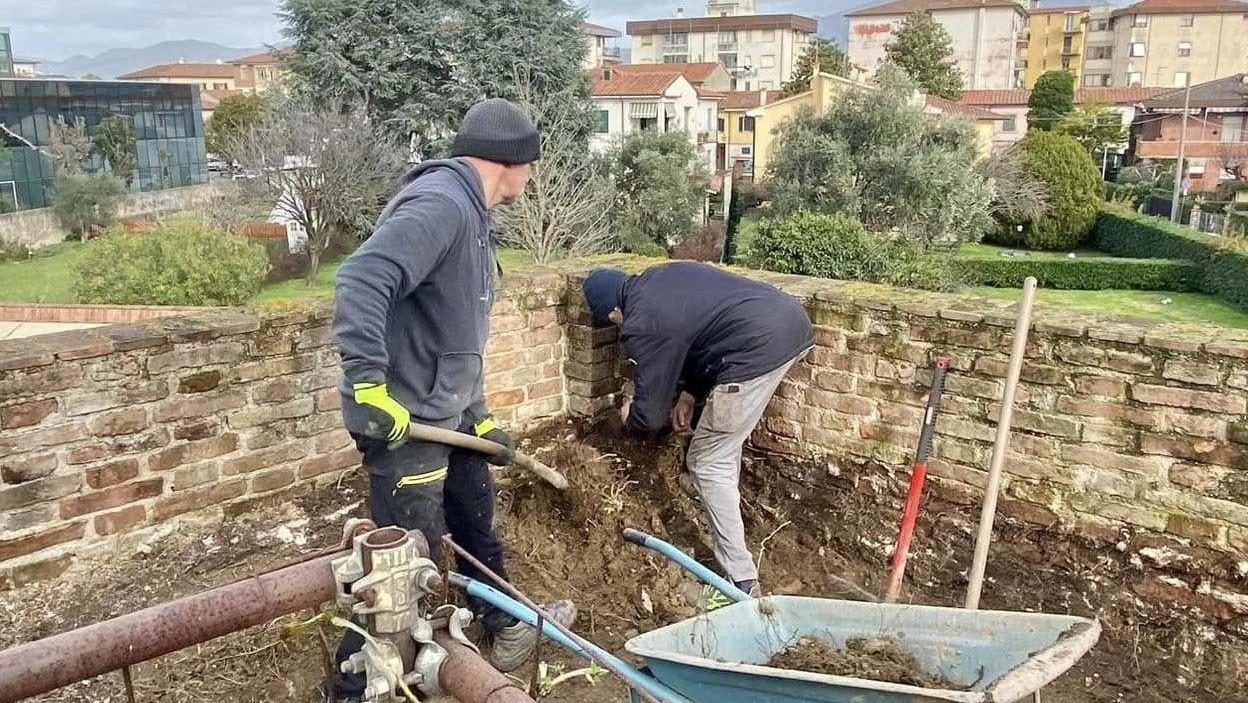 I lavori iniziati a gennaio 2024 al Bastione del Barbagianni che saranno ultimati entro il prossimo marzo