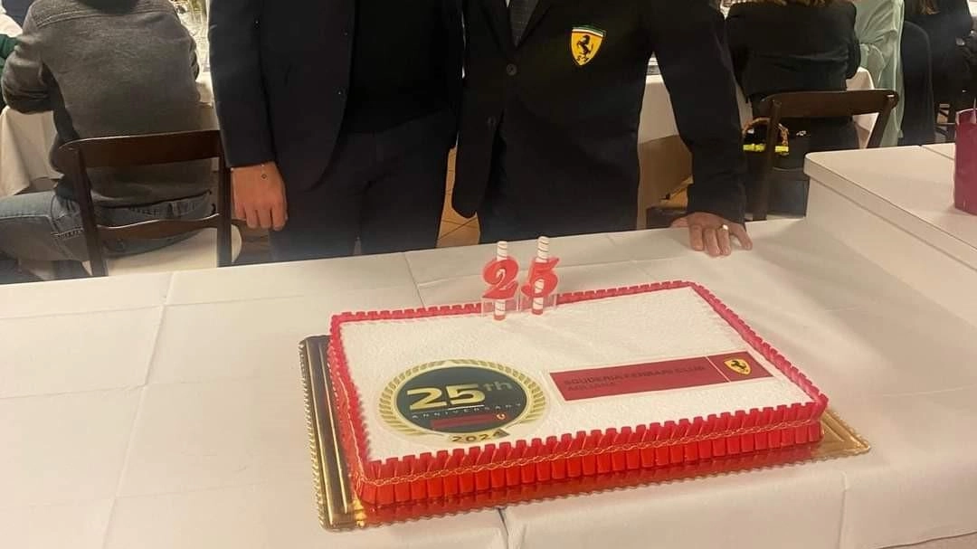 Festa e premiazioni per i venticinque anni della Scuderia  Ferrari Club