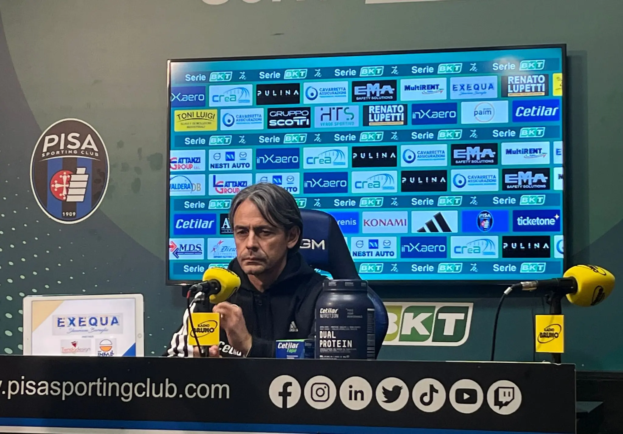 Pisa, parla Inzaghi: "Contro la Salernitana voglio una squadra assatanata"