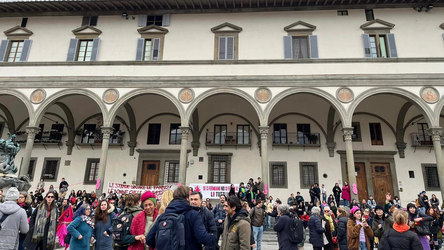 'Non una di meno', manifestazione a Firenze