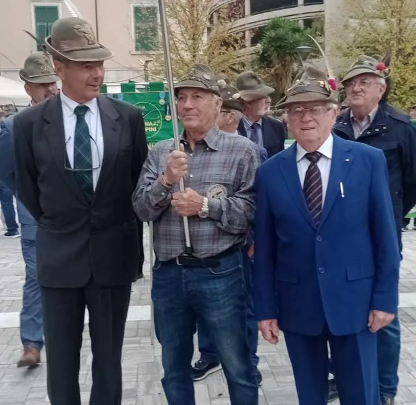 Il monumento dedicato agli Alpini