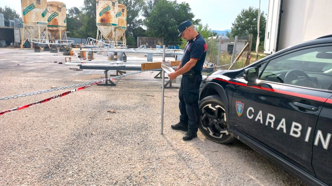 L’indagine è stata condotta dai carabinieri forestali insieme ad Arpa e Usl Umbria 2 (Servizio prevenzione e sicurezza amnbienti di lavoro)