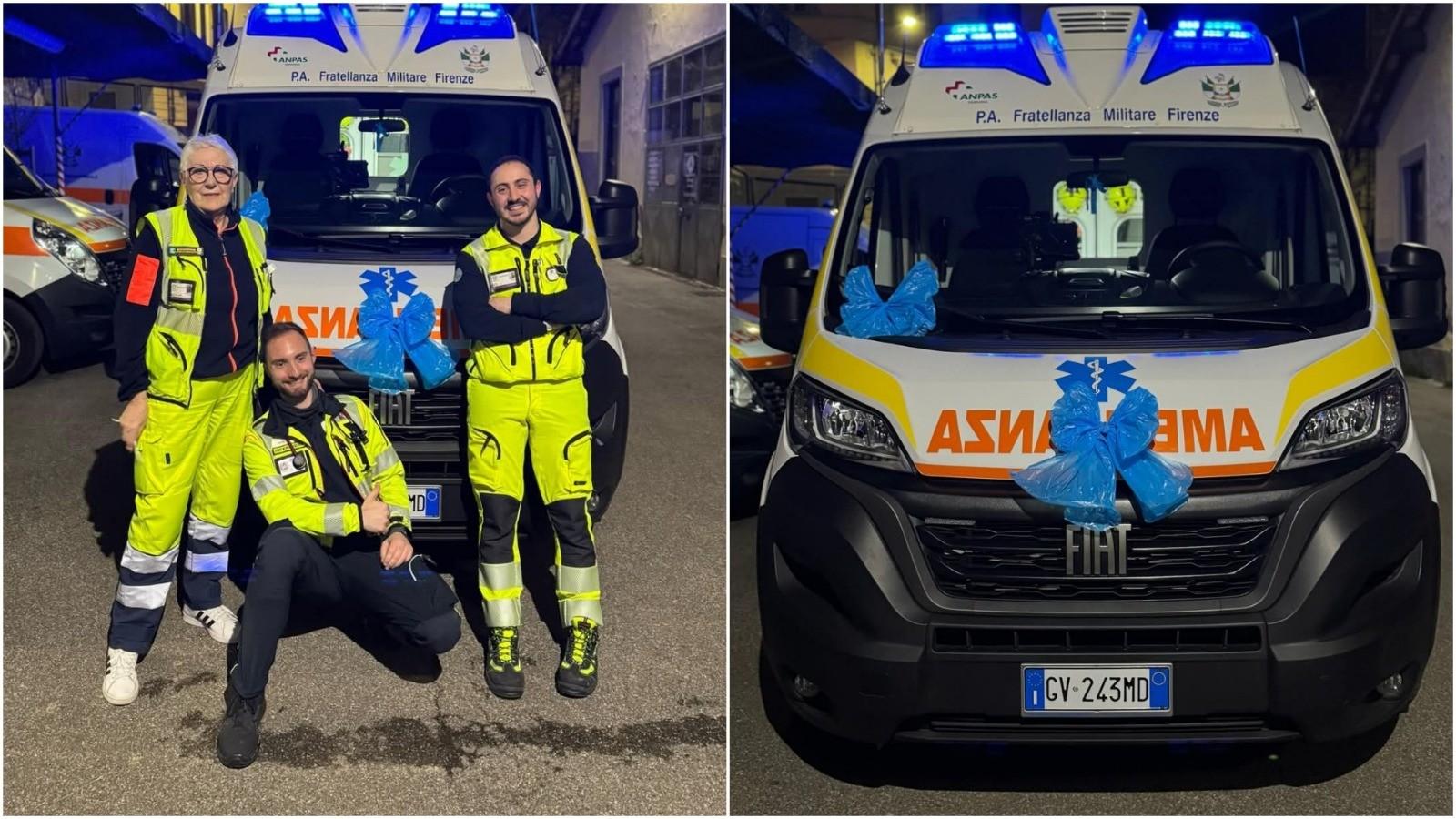 Nel cuore dell’emergenza una nuova vita: bambino nasce su un’ambulanza a Firenze