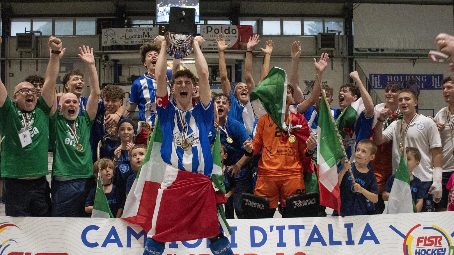 Il gruppo guidato da Franco Polverini ha conquistato il quinto scudetto giovanile nell’Under 19. Fin dall’Under 13 hanno collezionato solo successi e consensi. Il tecnico: "Qualcuno di loro farà tanta strada".